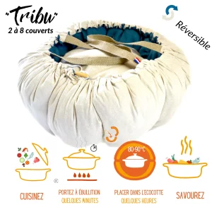 Marmite Norvégienne TRIBU 2 à 8 couverts