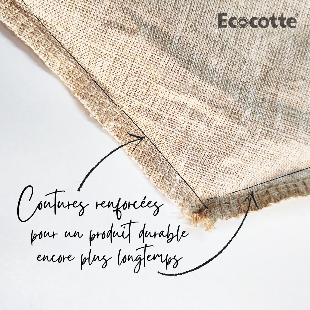 Filtre à café tissu lavable et réutilisable – Lin Bio origine France
