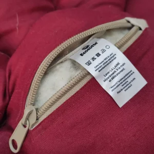 ecocotte fermeture à glissière made in france laine dehoussable produit textile écologique