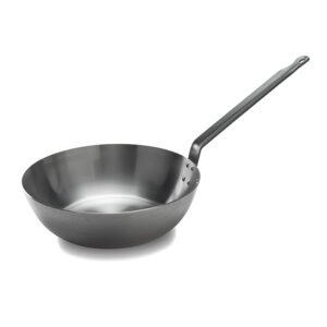 Sauteuse en fer sans revêtement avec manche long